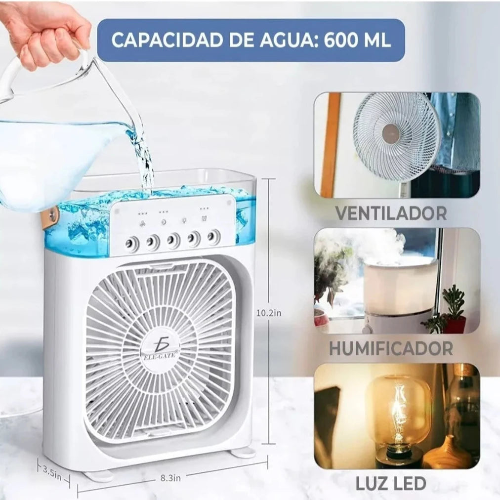 AirBreeze© Ventilador y humidificador ⭐ ⭐⭐⭐⭐ (258)