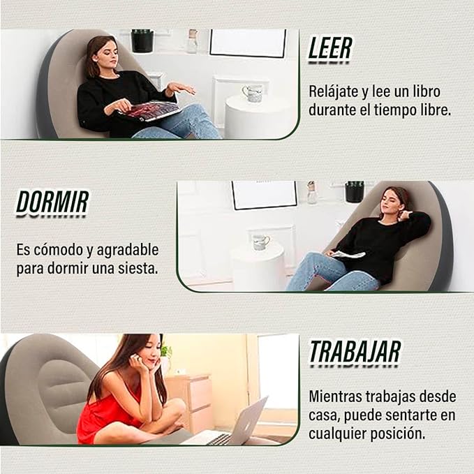 PUFFRelax© SILLóN INFLABLE ⭐⭐⭐⭐⭐